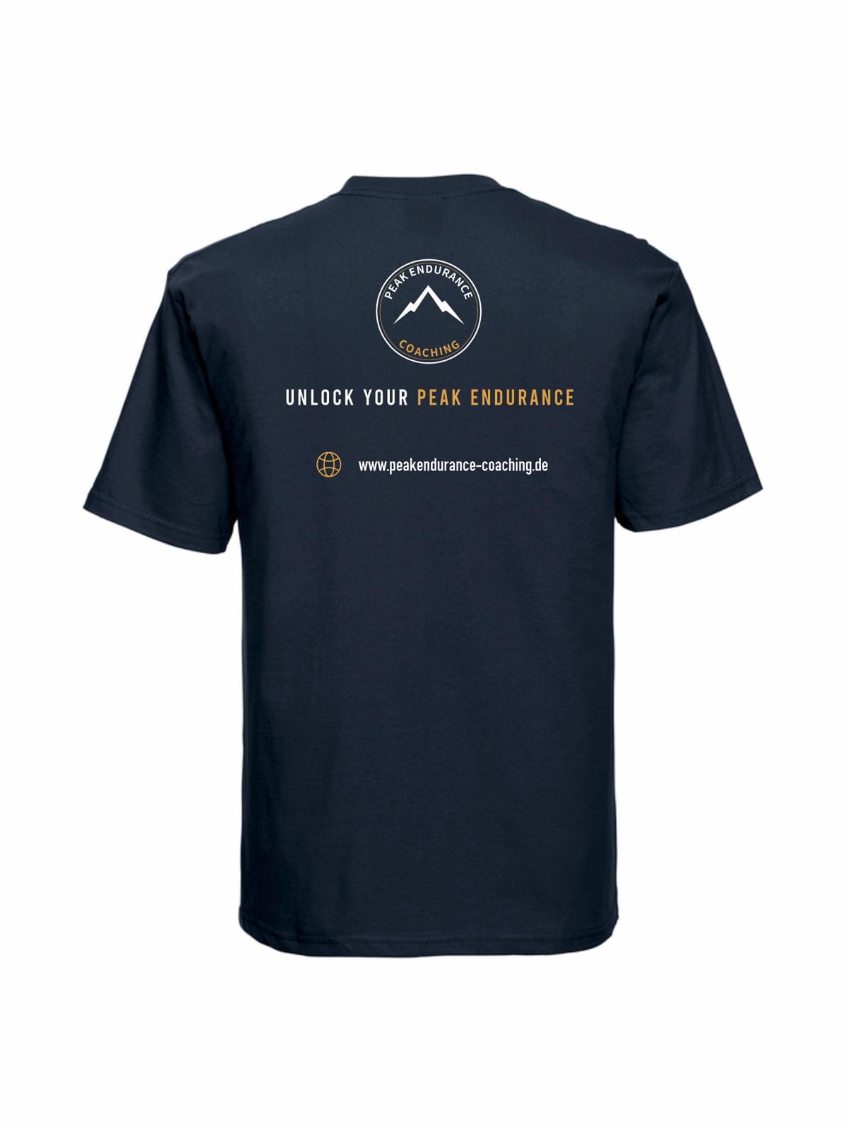 Peak Endurance Coaching Team-Shirt - Rückseite